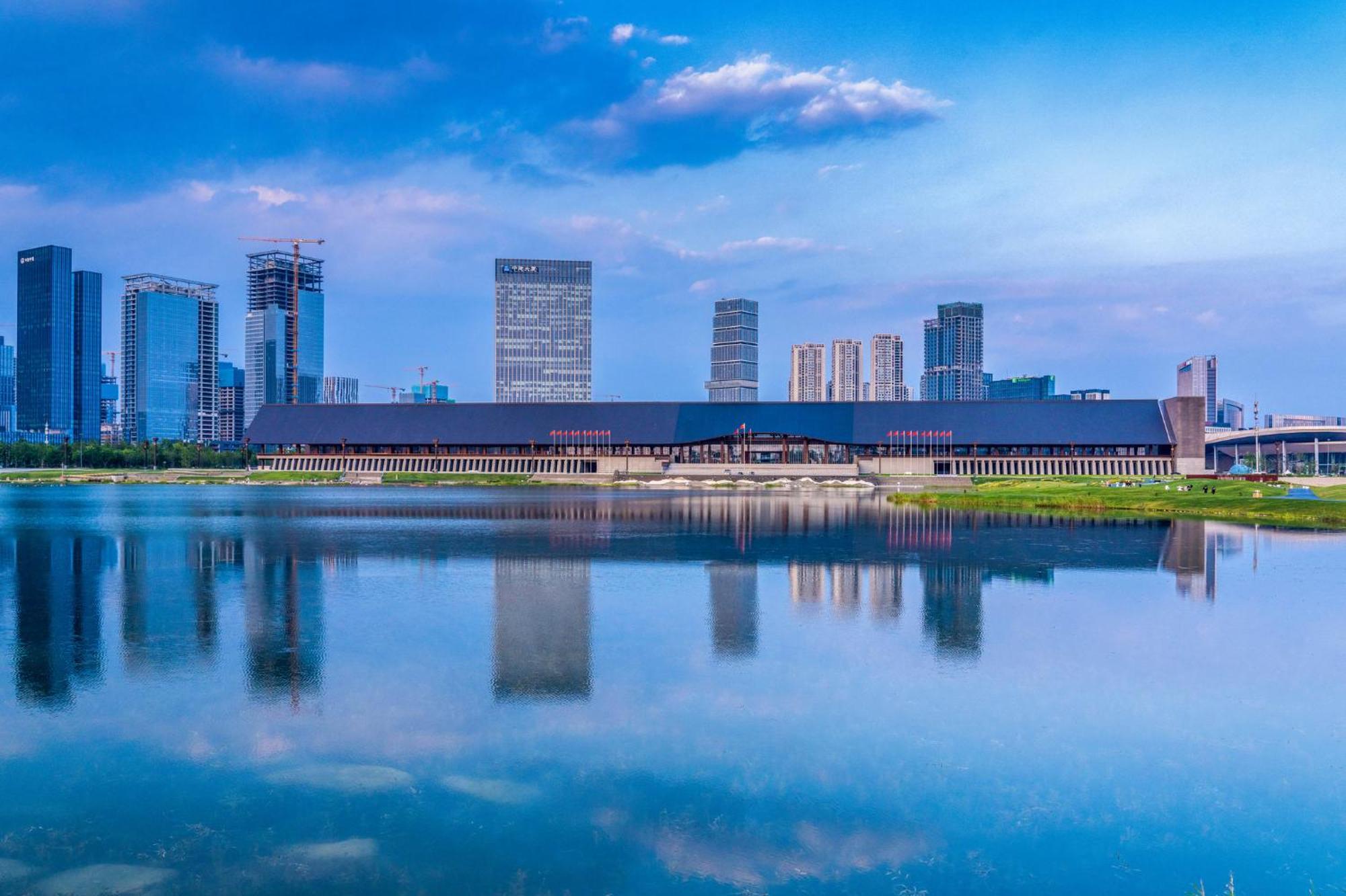 Holiday Inn Chengdu Qinhuang By Ihg Exterior foto